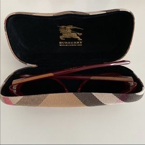 Burberry Burgundy Color Sunglasses - image 1